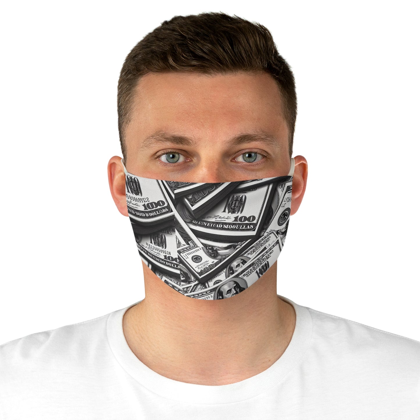 Fabric Face Mask - One Hundred Dollar Bills