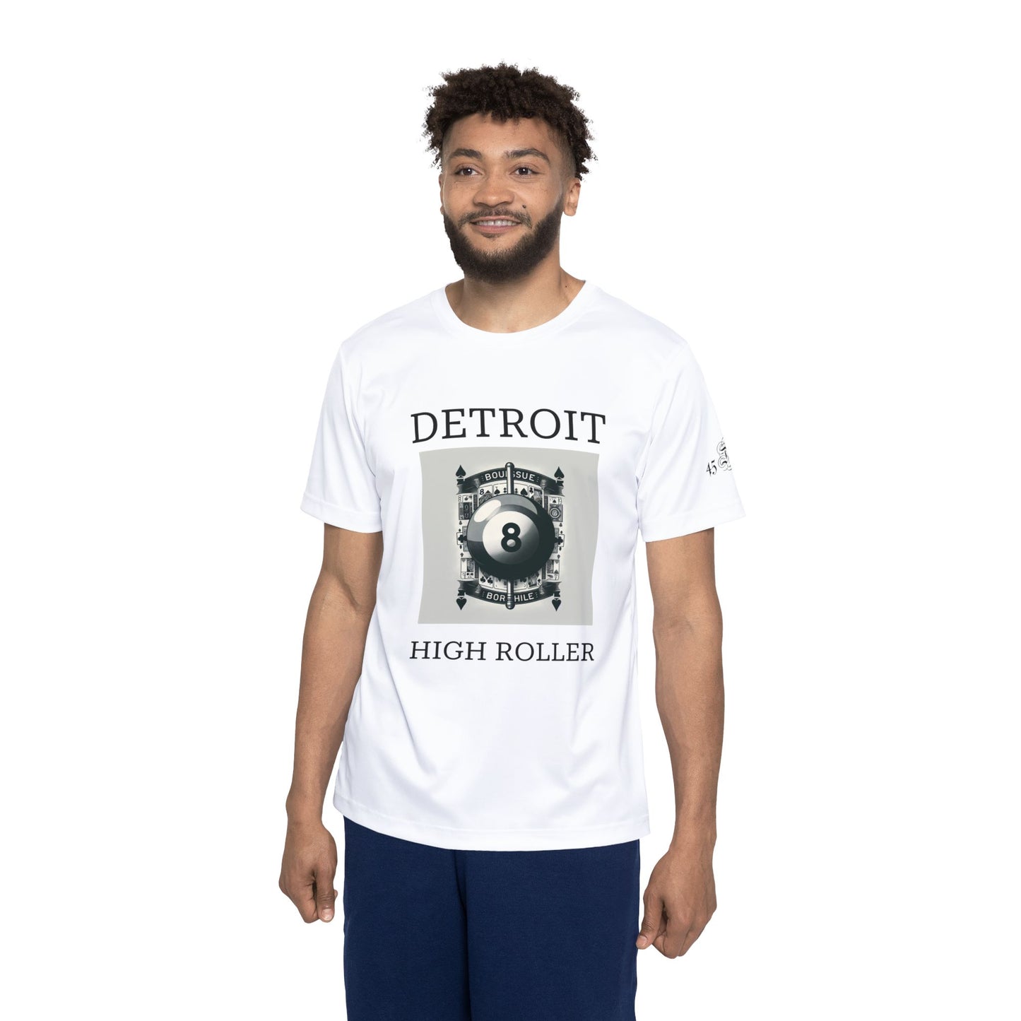 Men's Sports Jersey (AOP) Detroit - High Roller - Brand 45 Drastic
