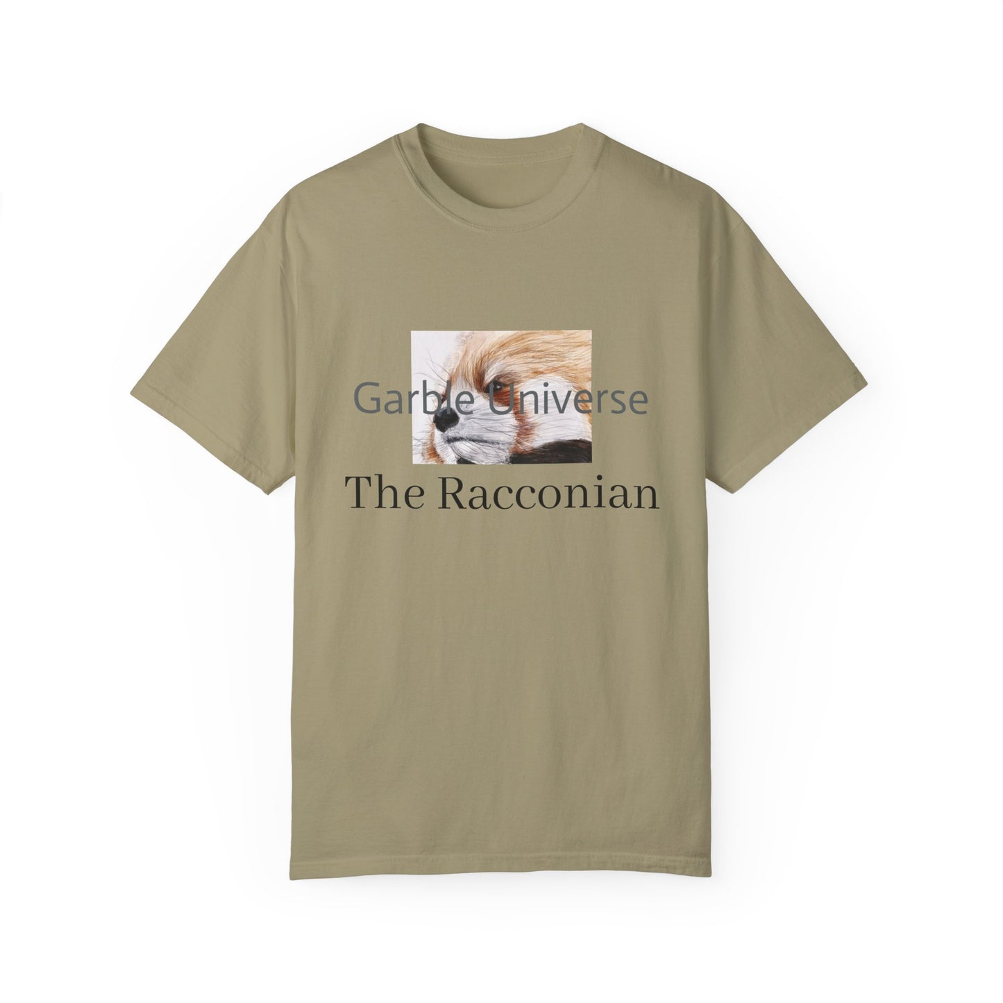 Unisex Garment-Dyed T-shirt - Garble - The Russian Racconian