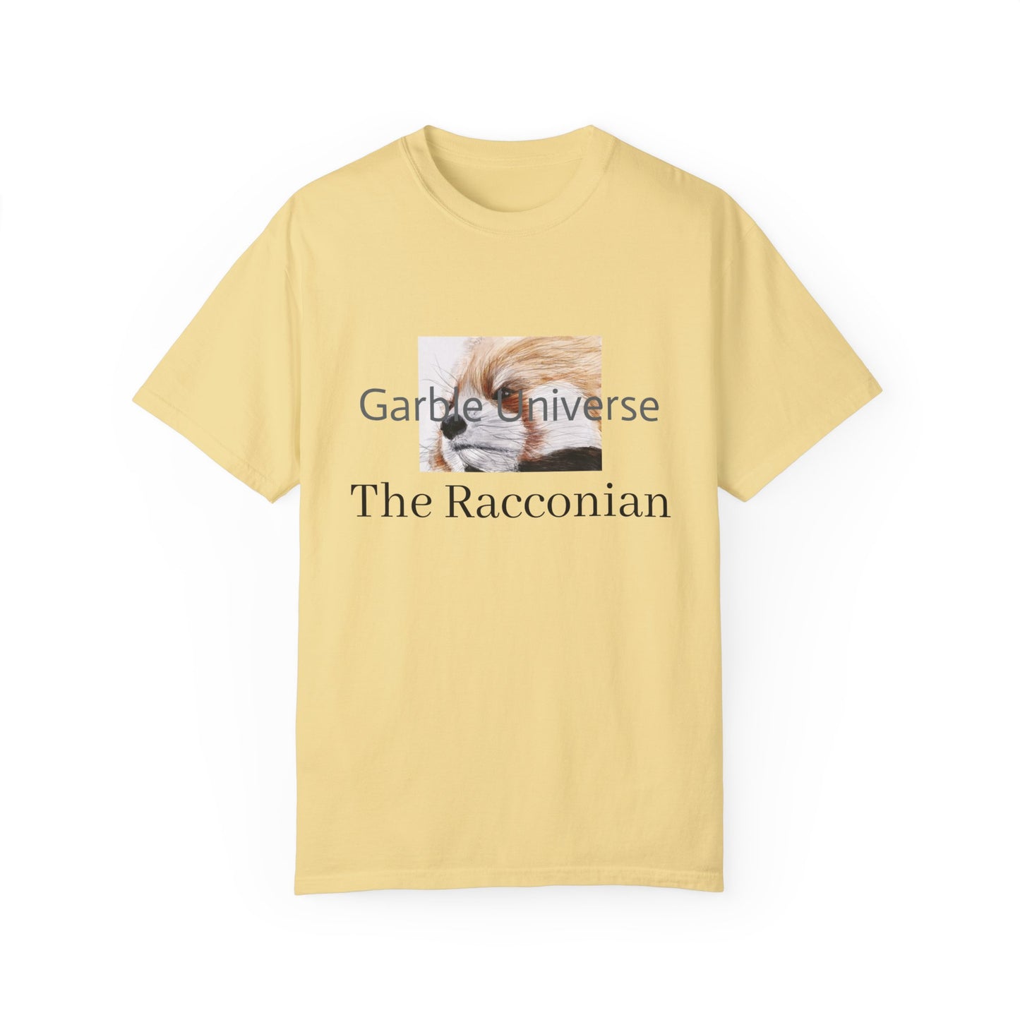 Unisex Garment-Dyed T-shirt - Garble - The Russian Racconian