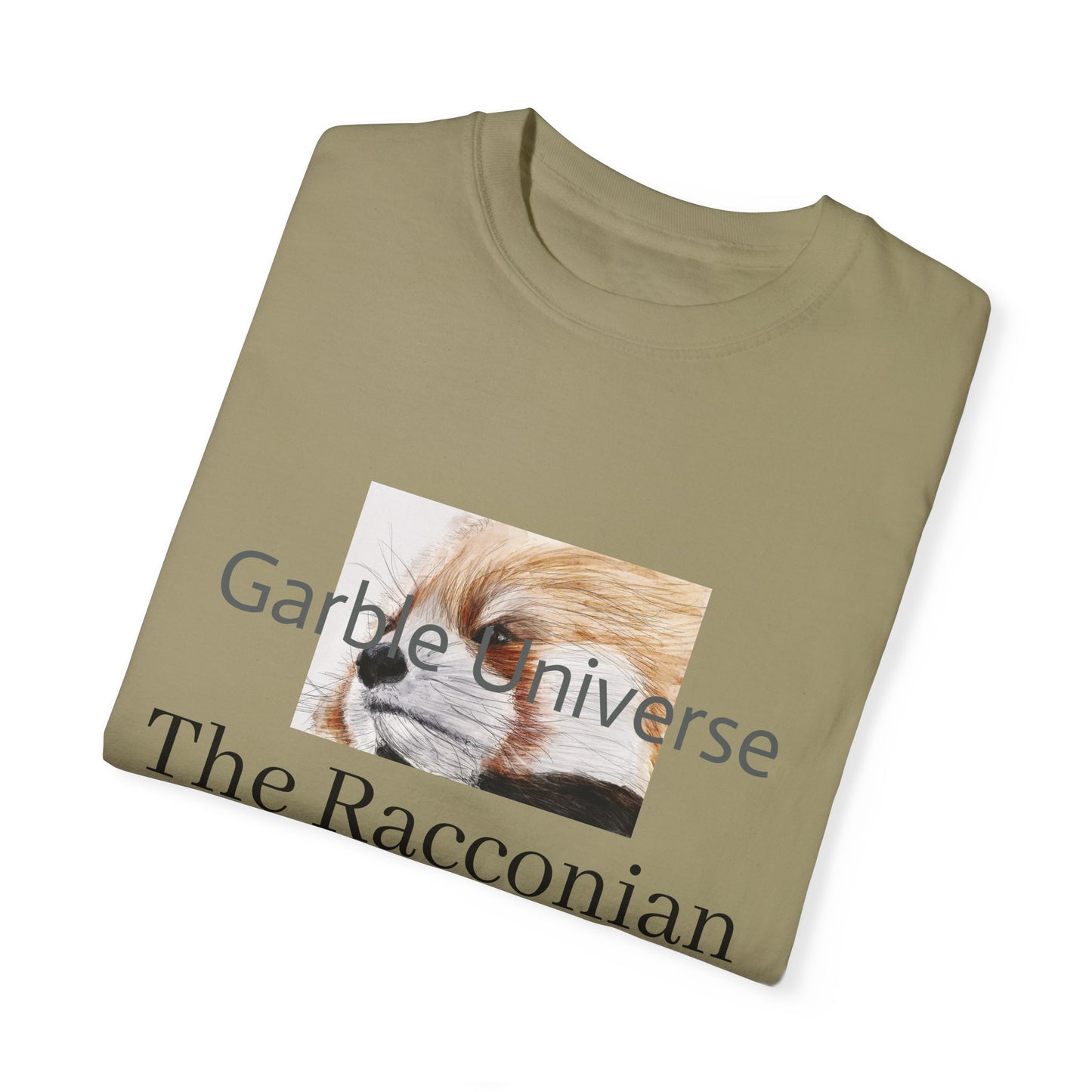 Unisex Garment-Dyed T-shirt - Garble - The Russian Racconian