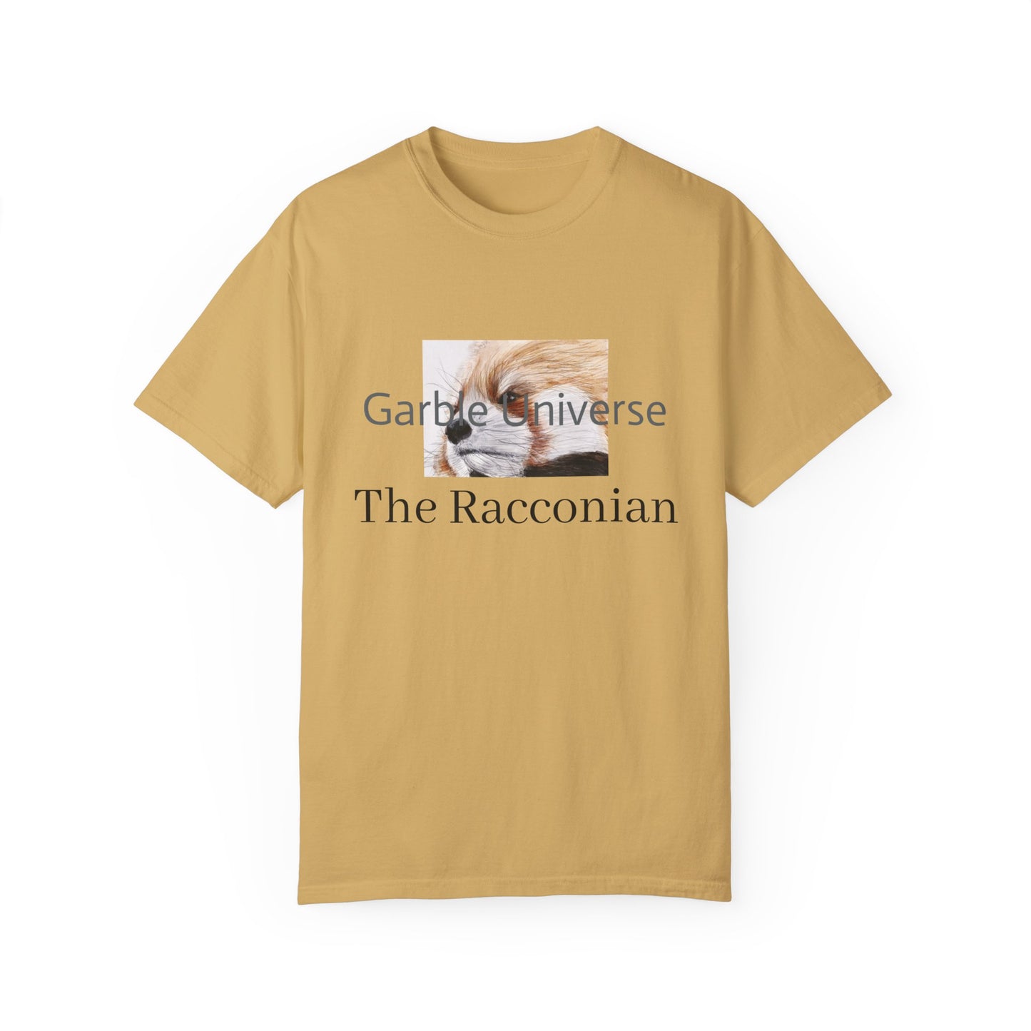 Unisex Garment-Dyed T-shirt - Garble - The Russian Racconian