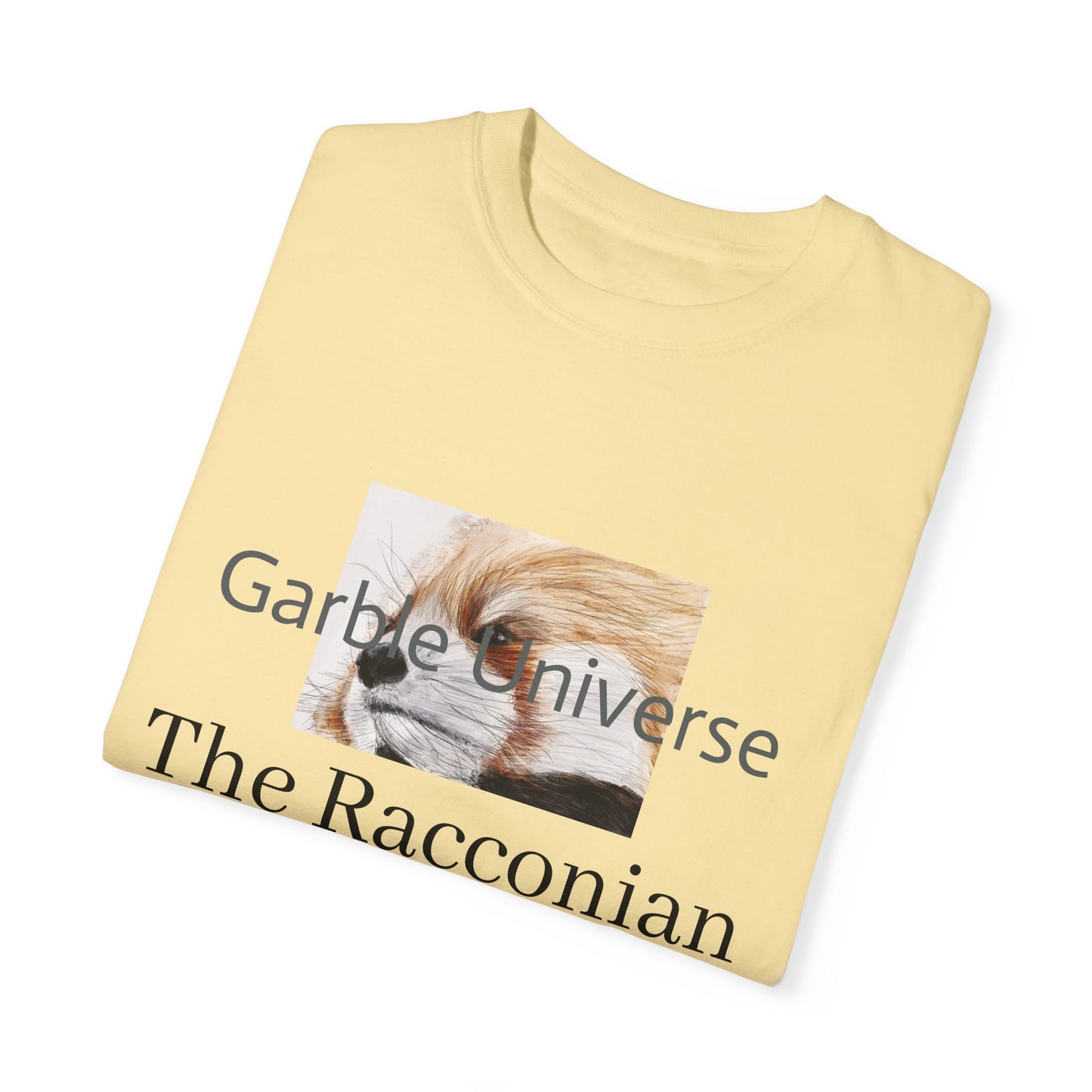 Unisex Garment-Dyed T-shirt - Garble - The Russian Racconian