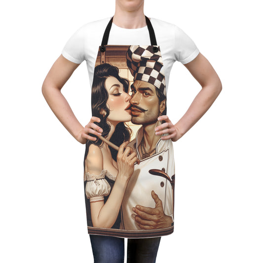 Apron (AOP) In love with the chef