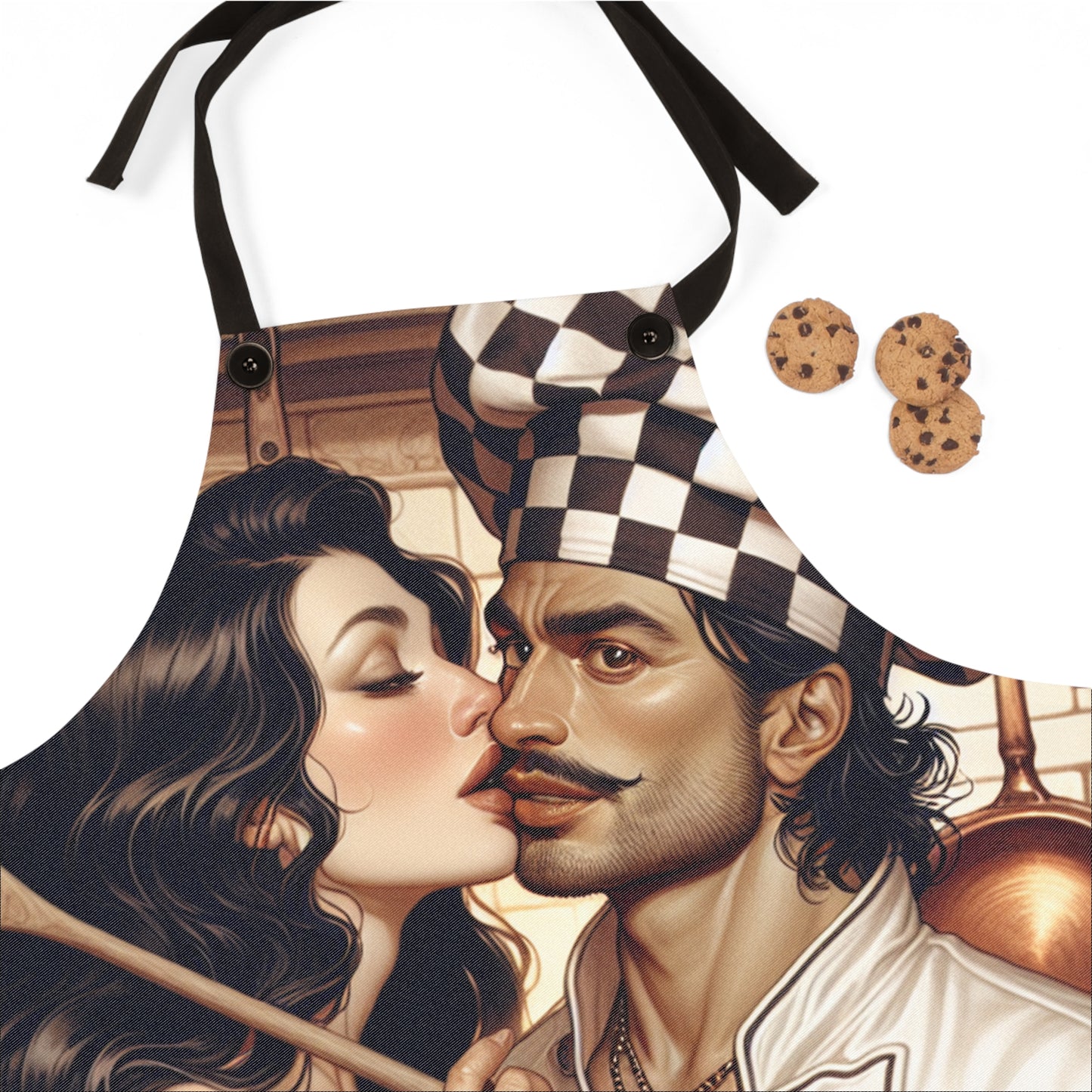 Apron (AOP) In love with the chef