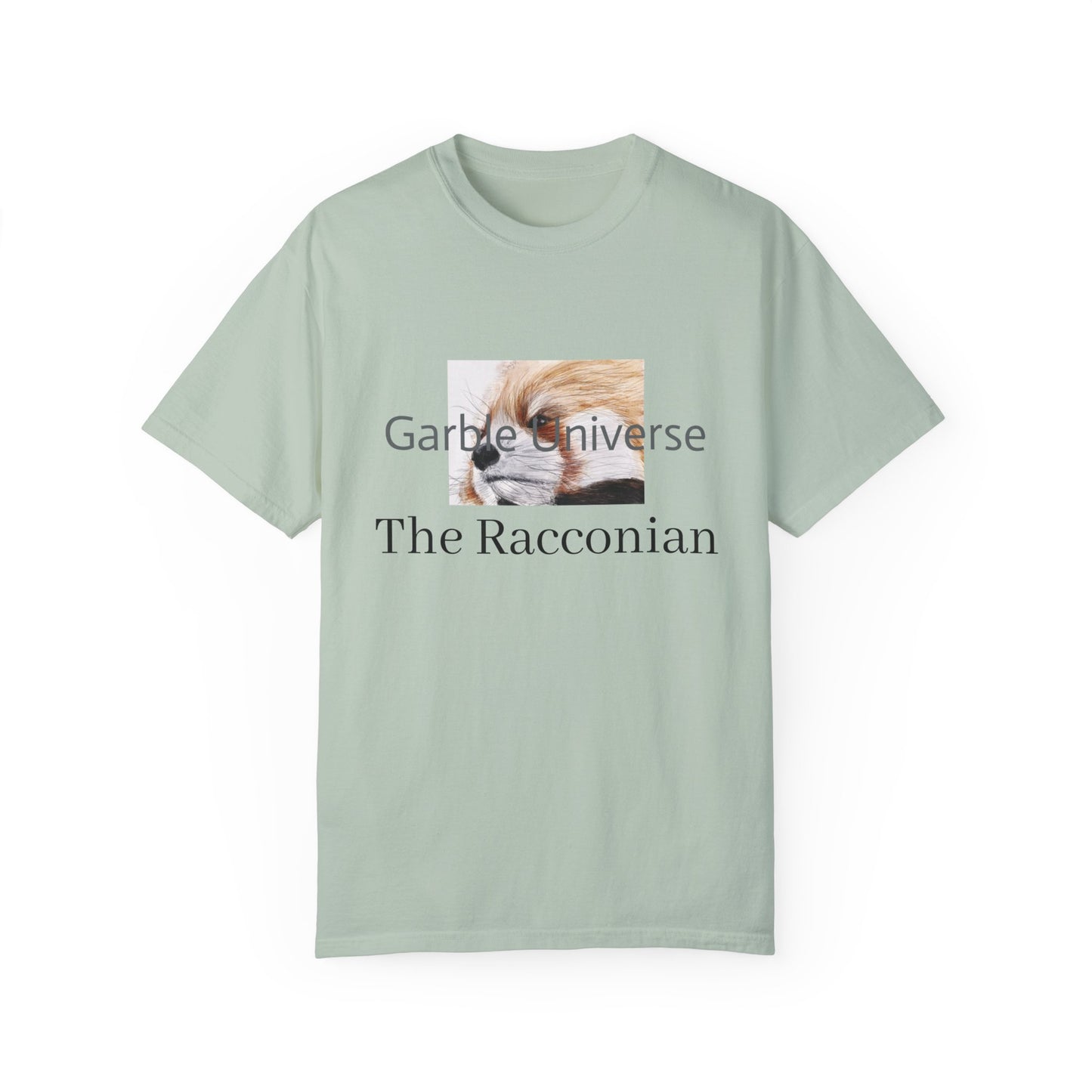 Unisex Garment-Dyed T-shirt - Garble - The Russian Racconian