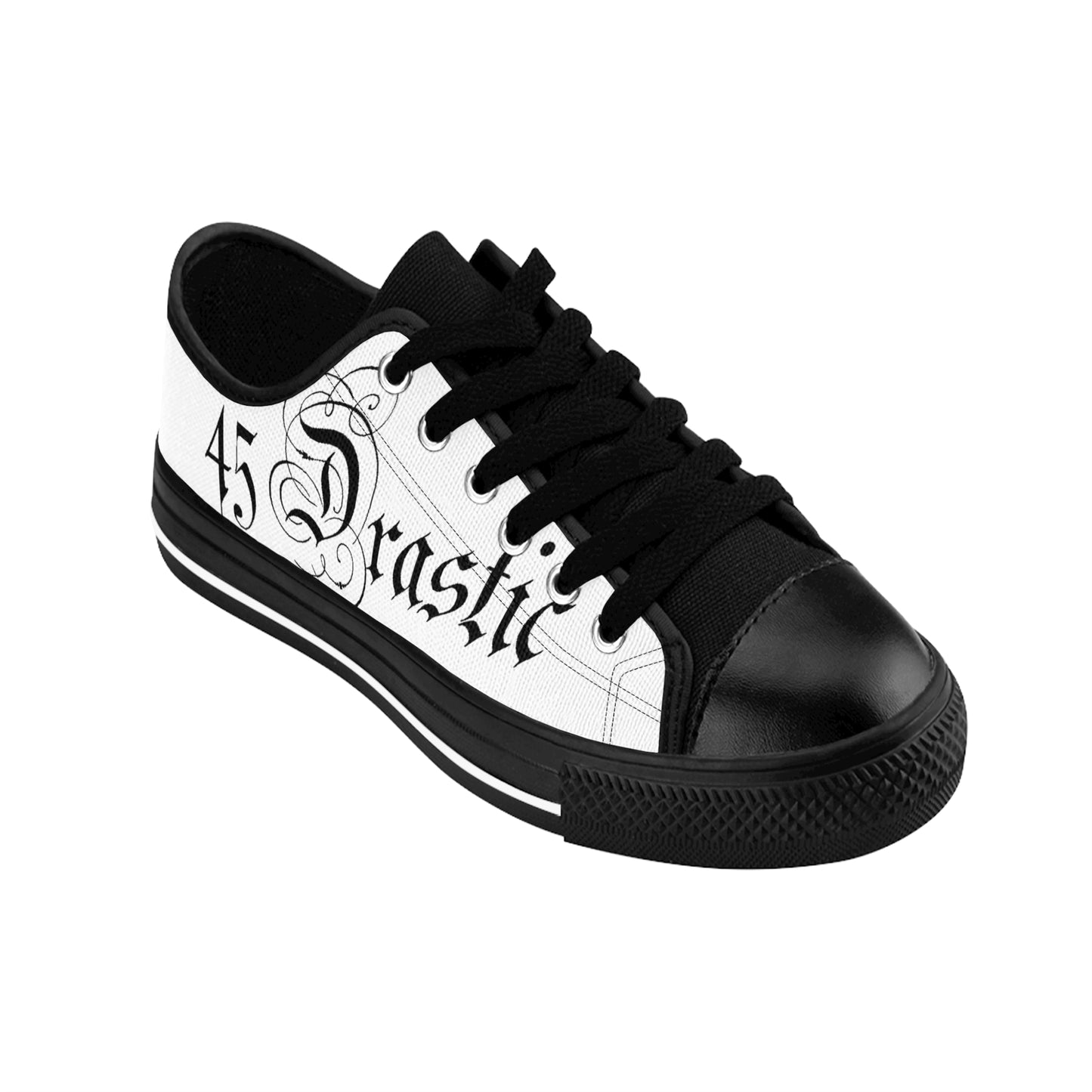 45 Drastic -  Men's Sneakers with Old English design