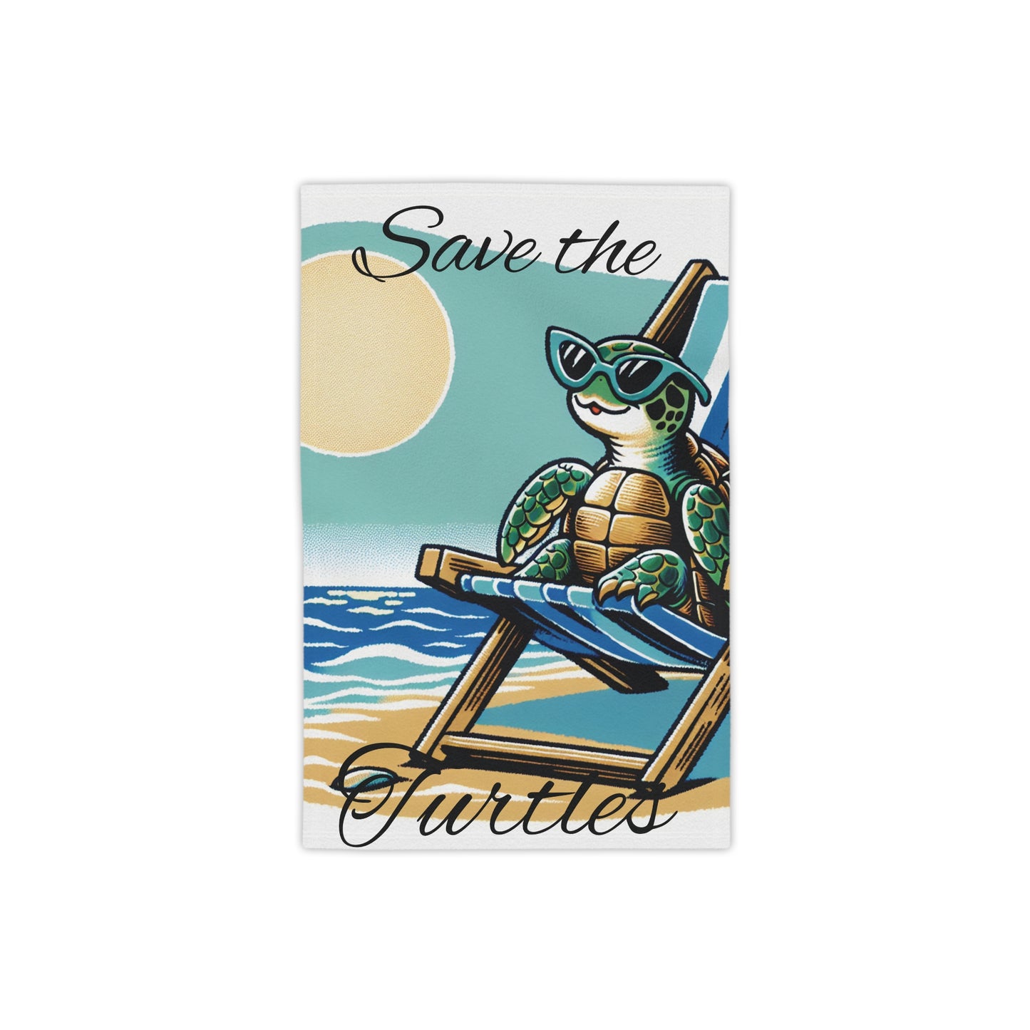 Save the Turtles Beach Towel