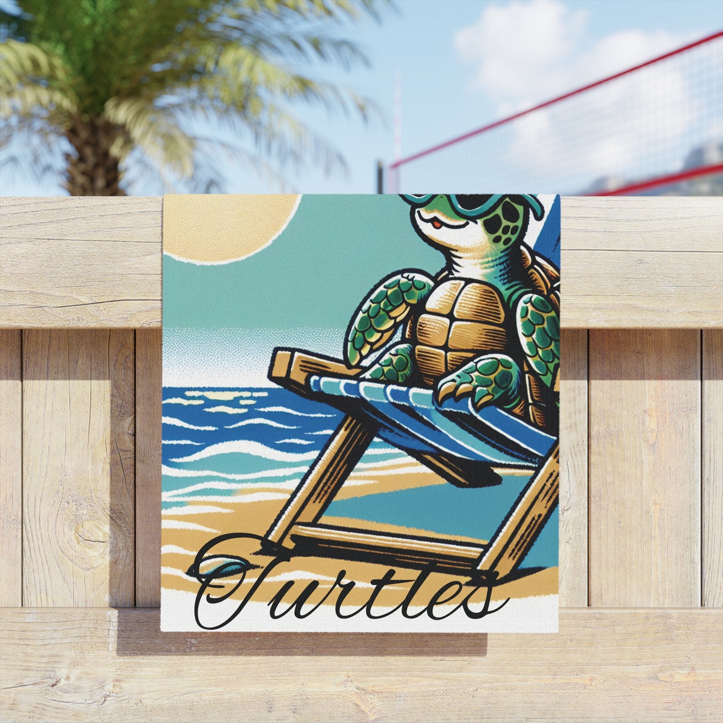 Save the Turtles Beach Towel