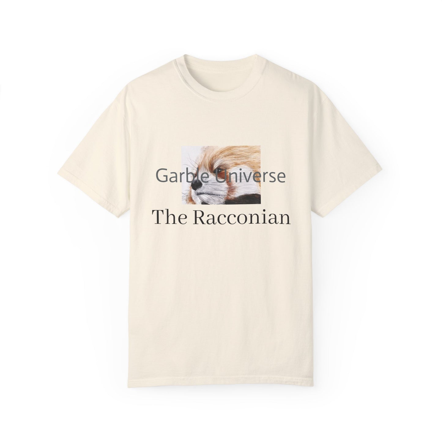 Unisex Garment-Dyed T-shirt - Garble - The Russian Racconian