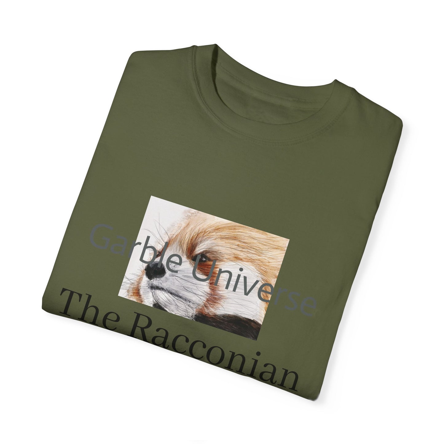 Unisex Garment-Dyed T-shirt - Garble - The Russian Racconian