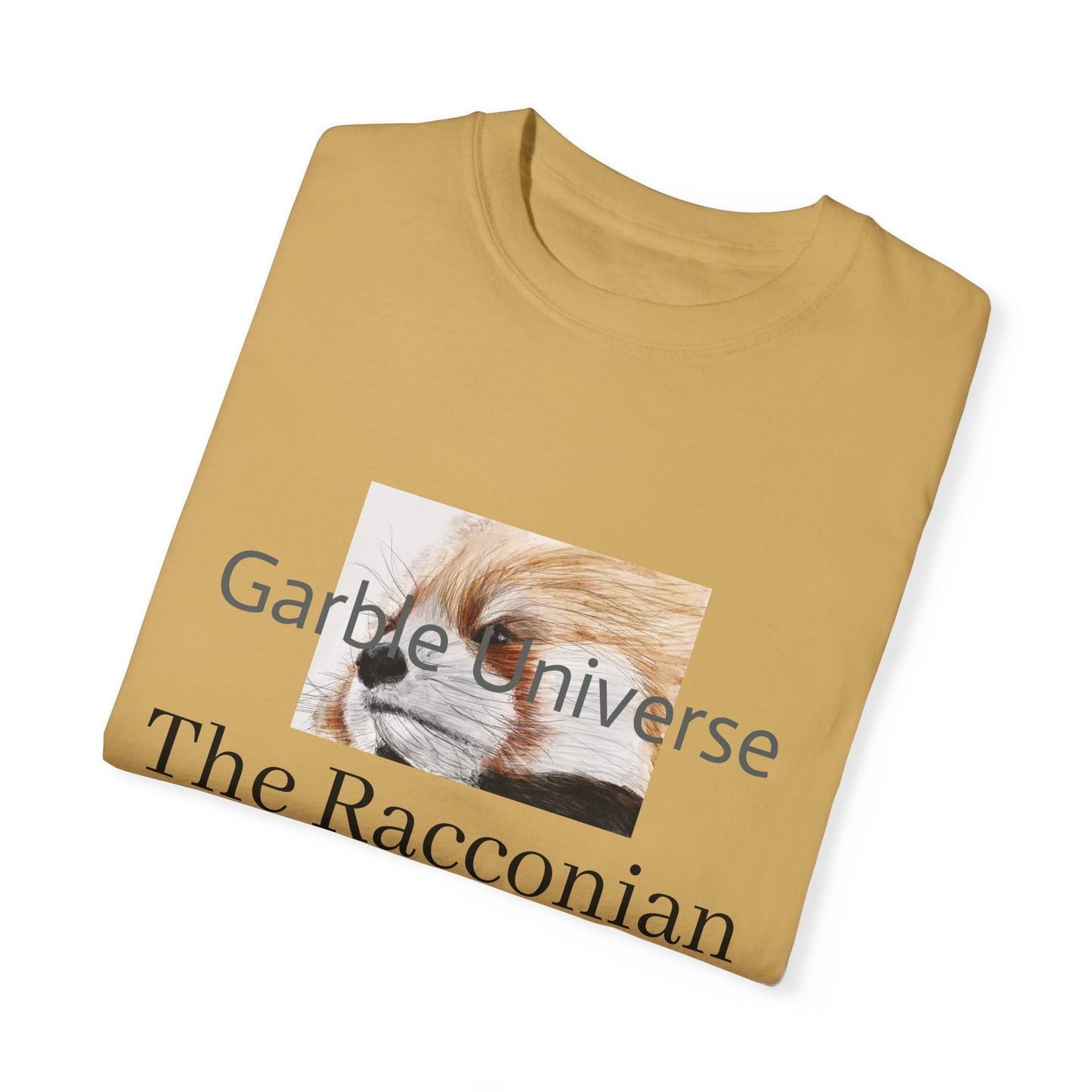 Unisex Garment-Dyed T-shirt - Garble - The Russian Racconian