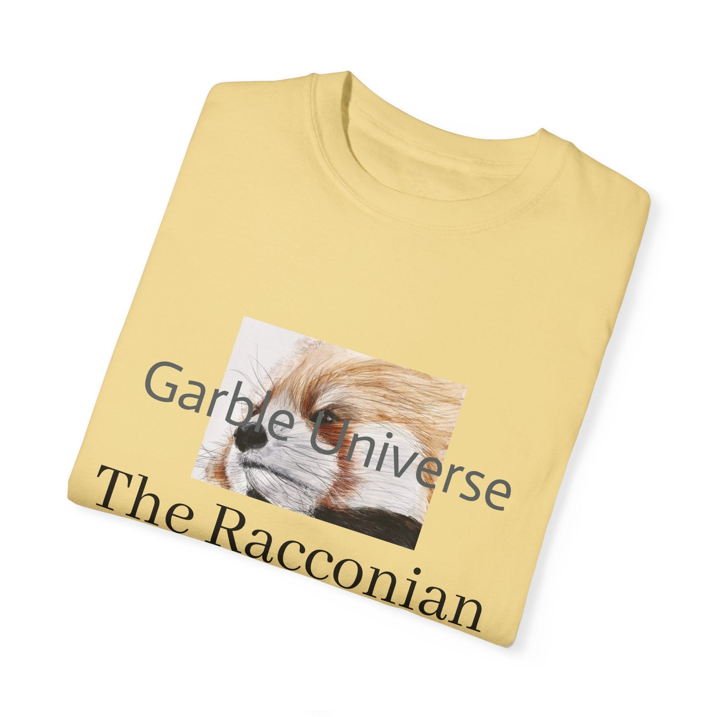 Unisex Garment-Dyed T-shirt - Garble - The Russian Racconian
