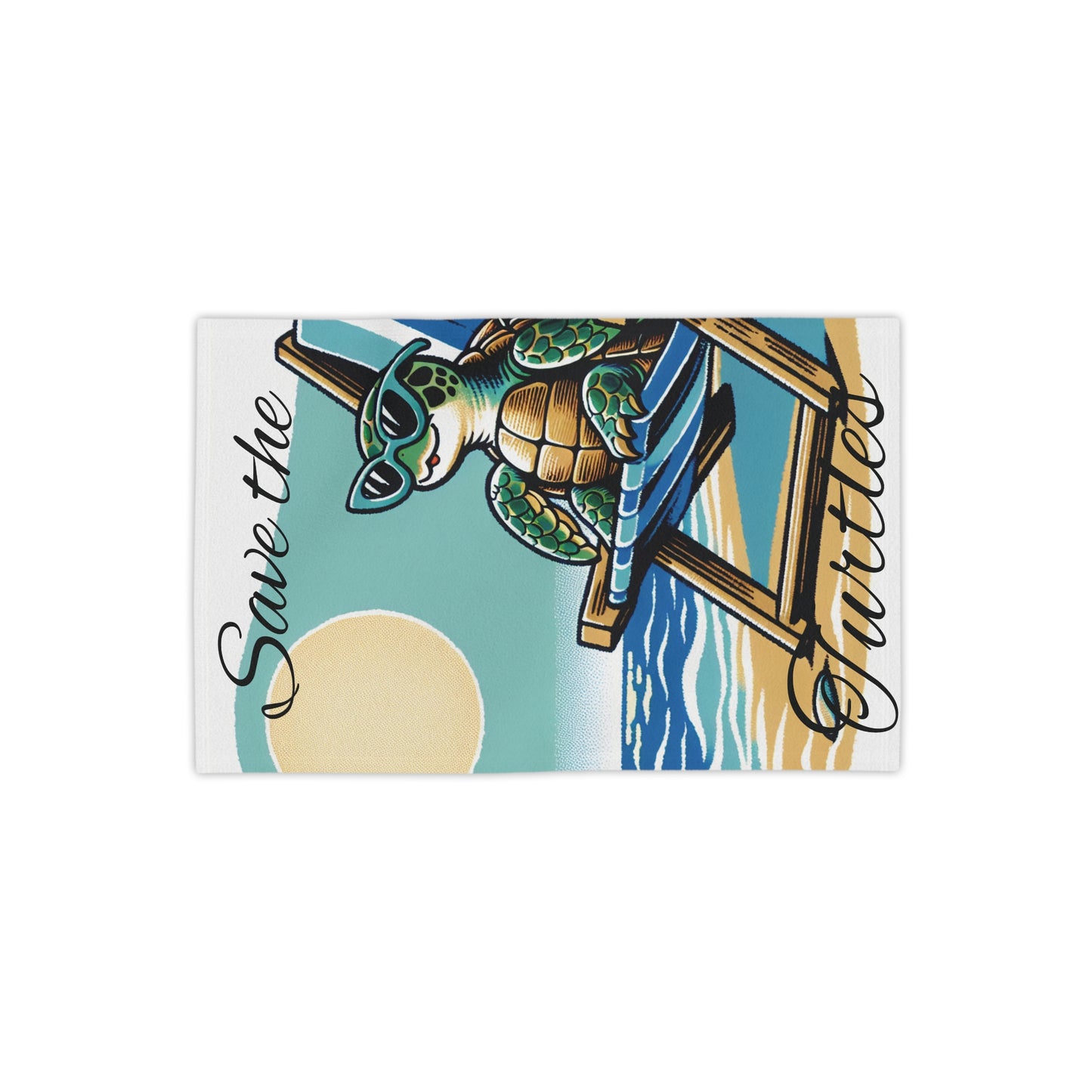 Save the Turtles Beach Towel