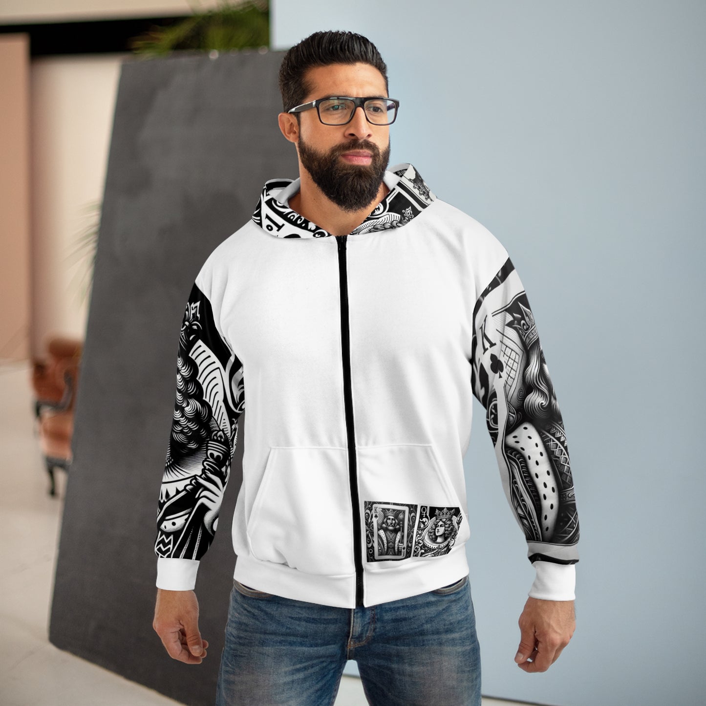 Unisex Zip Hoodie (AOP)