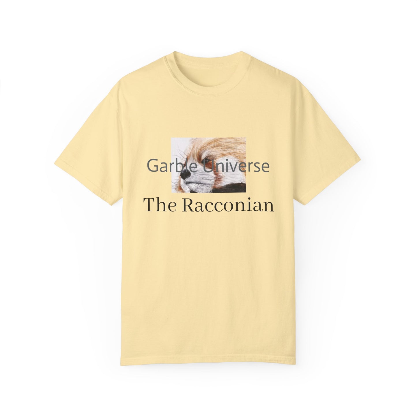 Unisex Garment-Dyed T-shirt - Garble - The Russian Racconian