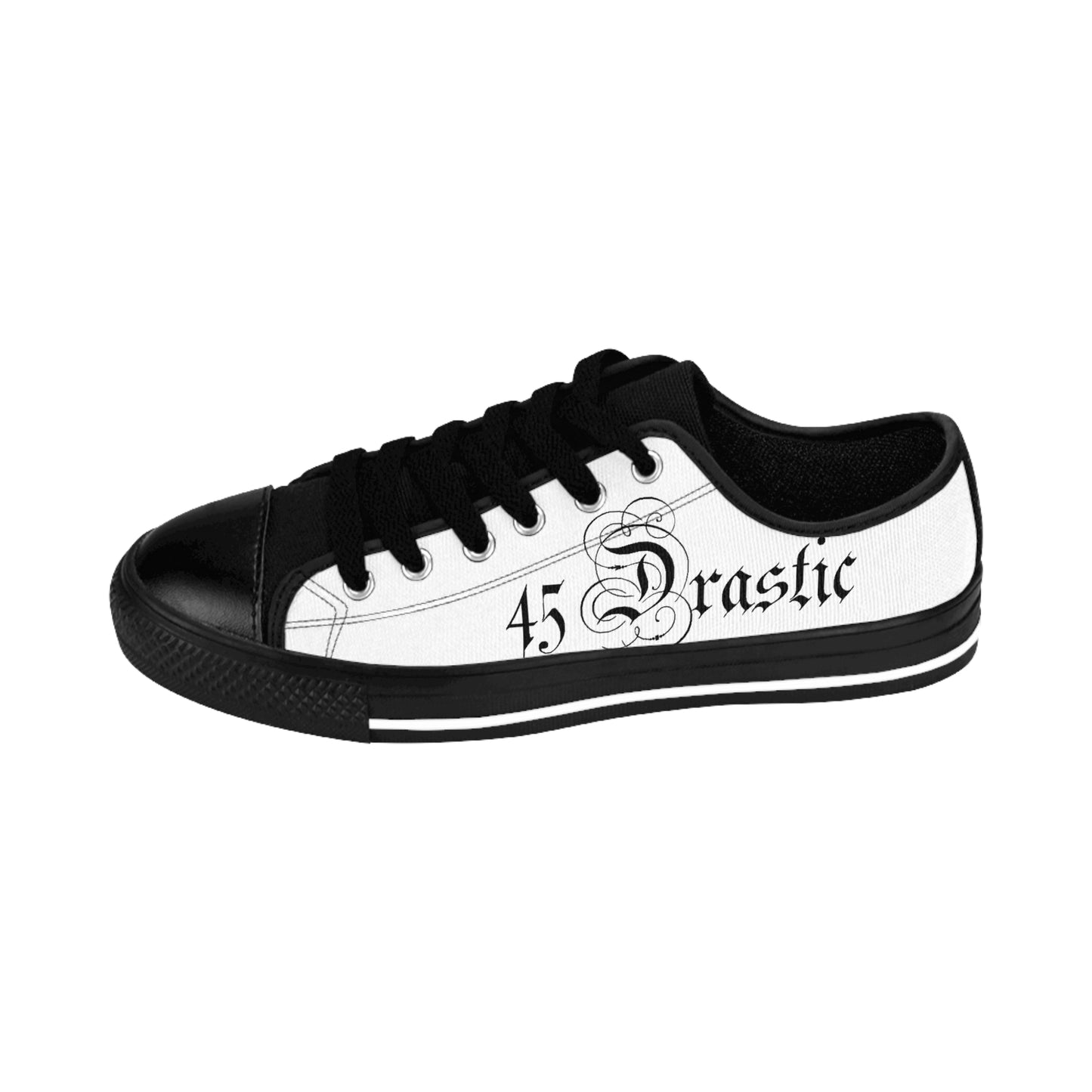45 Drastic -  Men's Sneakers with Old English design
